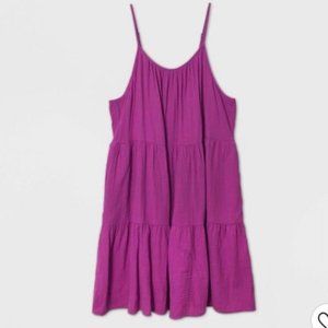 Size Small NWT Magenta Cotton Sun Dress